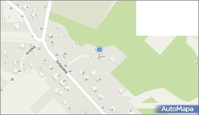 Odporyszów, Szlęzaka Antoniego, ks., 22, mapa Odporyszów