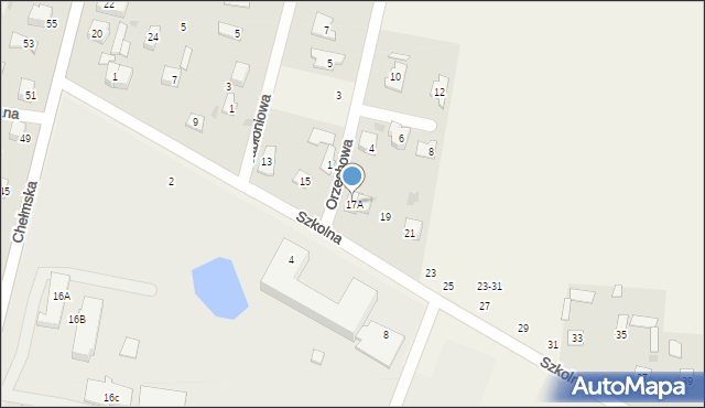 Okszów-Kolonia, Szkolna, 17A, mapa Okszów-Kolonia