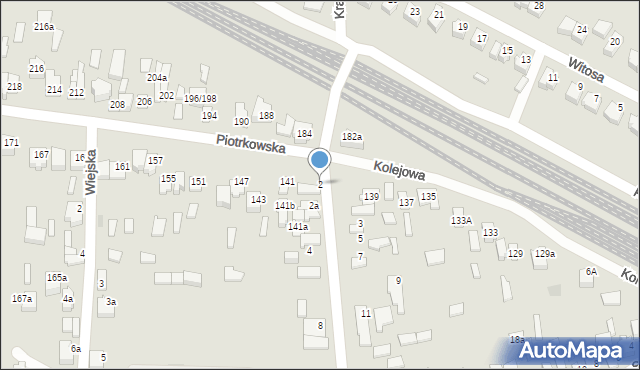 Opoczno, Szkolna, 2, mapa Opoczno