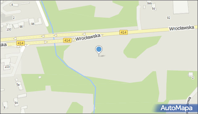 Opole, Szymborskiej Wisławy, 3, mapa Opola
