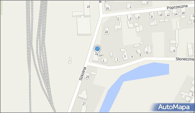 Orzechowo, Szkolna, 23, mapa Orzechowo