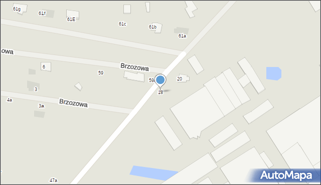 Osjaków, Szpitalna, 18, mapa Osjaków