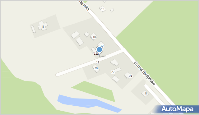 Osówiec, Szosa Bydgoska, 16, mapa Osówiec