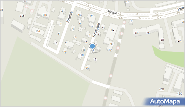 Ostrowiec Świętokrzyski, Szczygla, 7A, mapa Ostrowiec Świętokrzyski