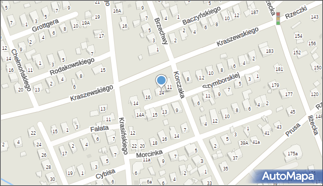 Ostrowiec Świętokrzyski, Szymborskiej Wisławy, 14, mapa Ostrowiec Świętokrzyski