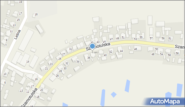 Otorowo, Szamotulska, 38, mapa Otorowo