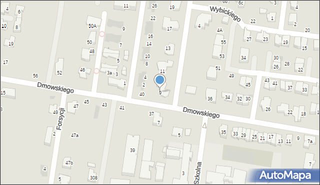 Ożarów Mazowiecki, Szkolna, 9, mapa Ożarów Mazowiecki