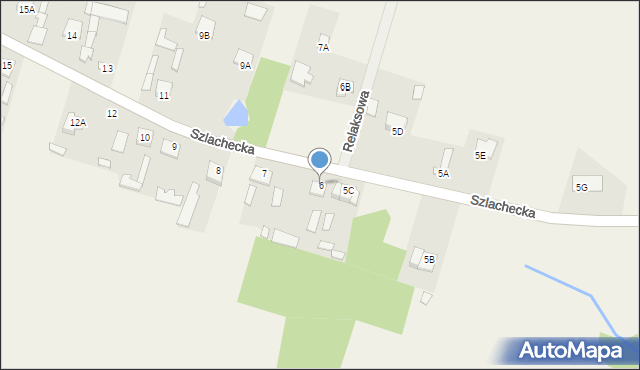 Parznice, Szlachecka, 116, mapa Parznice