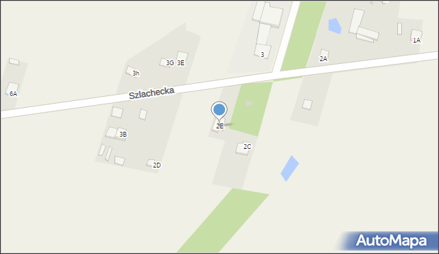 Parznice, Szlachecka, 156, mapa Parznice