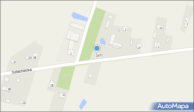 Parznice, Szlachecka, 169, mapa Parznice