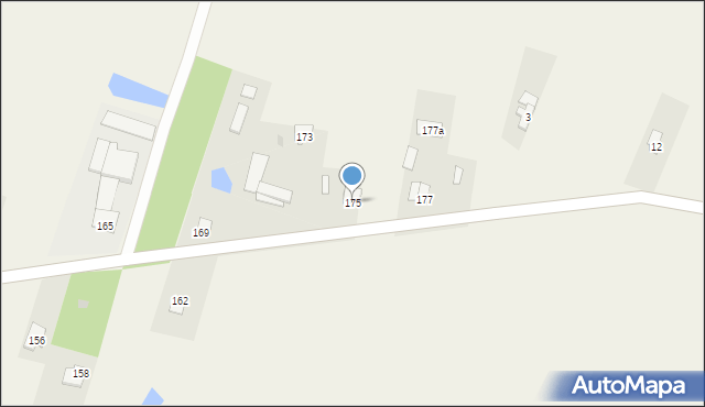 Parznice, Szlachecka, 175, mapa Parznice