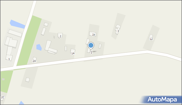 Parznice, Szlachecka, 177, mapa Parznice