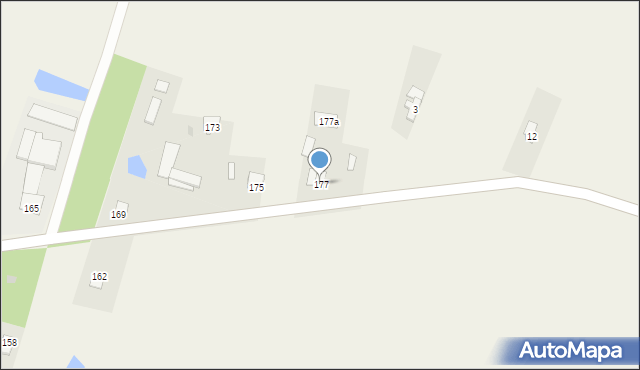 Parznice, Szlachecka, 179, mapa Parznice