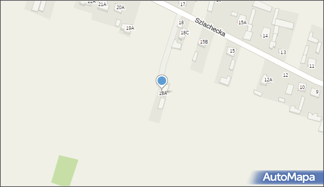 Parznice, Szlachecka, 90b, mapa Parznice