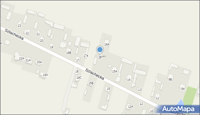 Parznice, Szlachecka, 97, mapa Parznice