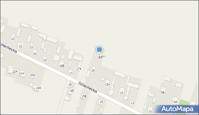 Parznice, Szlachecka, 97a, mapa Parznice