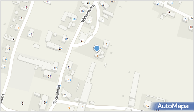 Pastuchów, Szkolna, 3, mapa Pastuchów