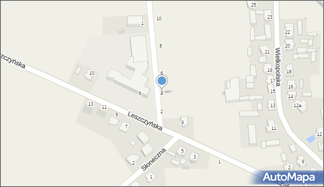 Pawłowice, Szkolna, 4, mapa Pawłowice