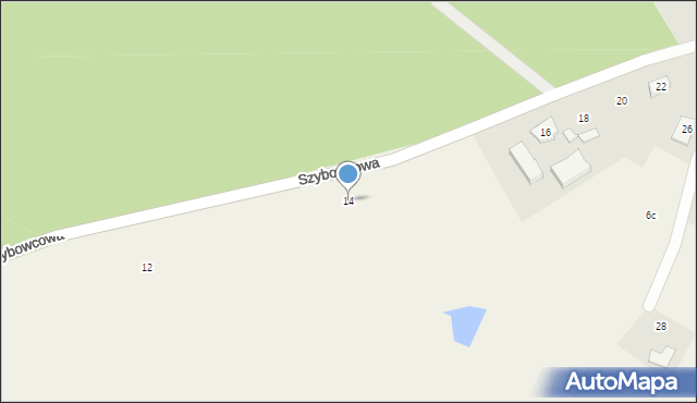 Piekło Górne, Szybowcowa, 14, mapa Piekło Górne