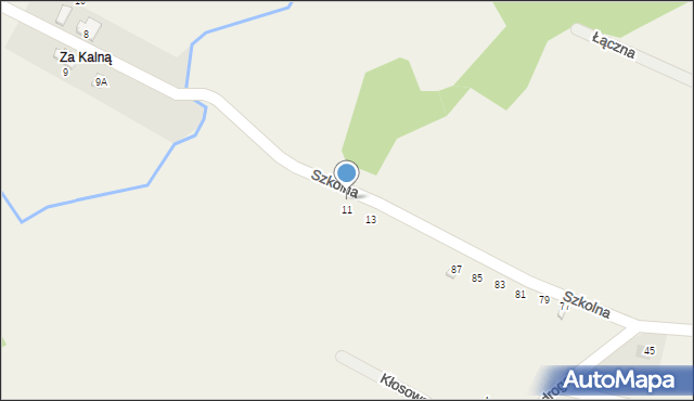 Pietrzykowice, Szkolna, 93, mapa Pietrzykowice