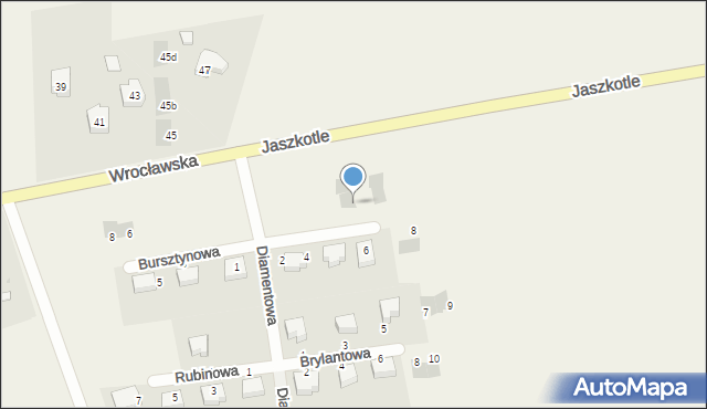 Pietrzykowice, Szmaragdowa, 3, mapa Pietrzykowice