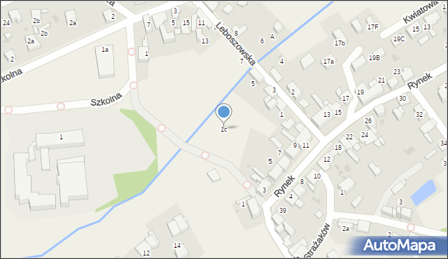 Pilchowice, Szkolna, 1c, mapa Pilchowice