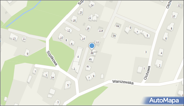 Pilchowo, Szpilkowa, 4a, mapa Pilchowo