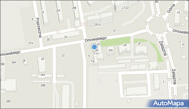 Piotrków Trybunalski, Szklarska, 3, mapa Piotrków Trybunalski