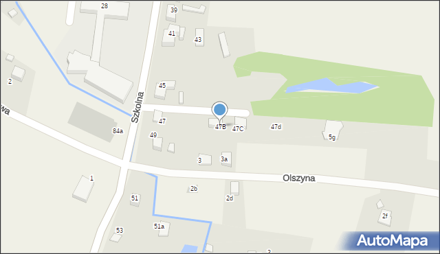 Pisarzowice, Szkolna, 47B, mapa Pisarzowice