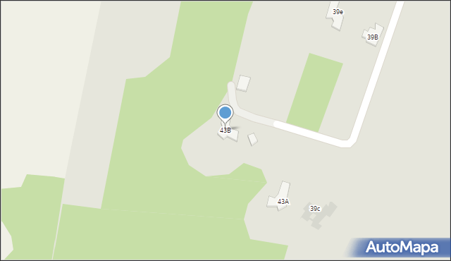 Płock, Szpitalna, 43B, mapa Płock