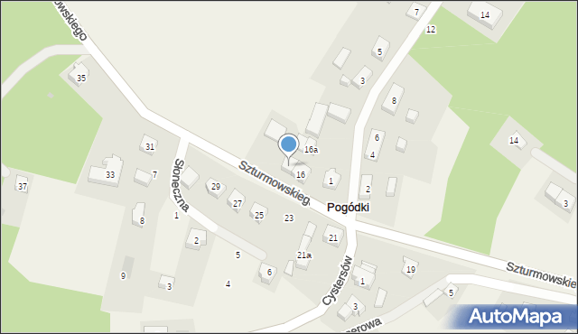 Pogódki, Szturmowskiego Piotra, 18, mapa Pogódki