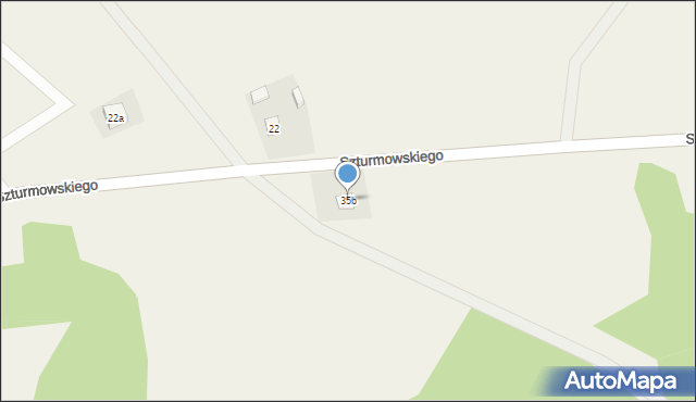 Pogódki, Szturmowskiego Piotra, 35b, mapa Pogódki