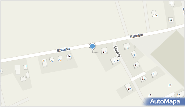 Połchowo, Szkolna, 19, mapa Połchowo