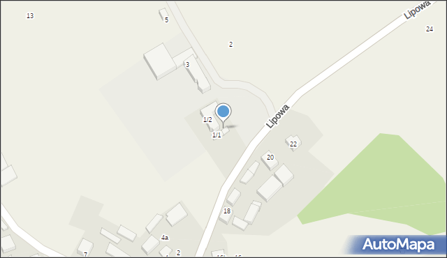 Półczno, Szkolna, 1/3, mapa Półczno