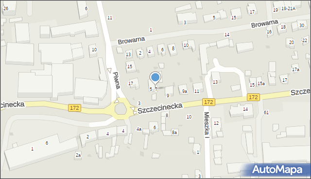 Połczyn-Zdrój, Szczecinecka, 7, mapa Połczyn-Zdrój