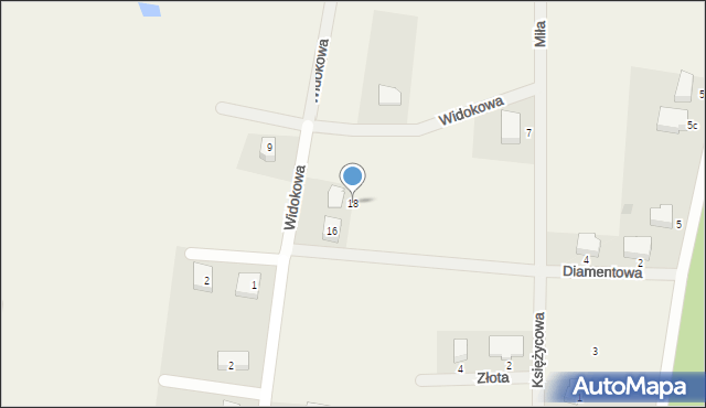 Pomieczyno, Szymichowskiego, ks., 18, mapa Pomieczyno