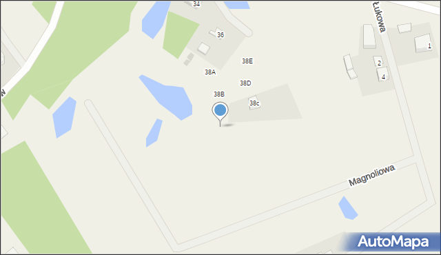 Pomlewo, Szkolna, 38j, mapa Pomlewo