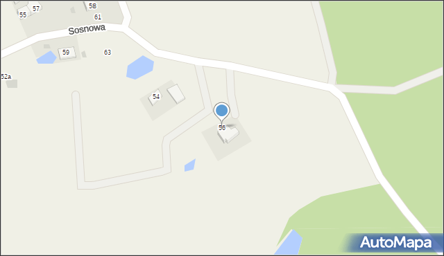 Pomlewo, Szkolna, 56, mapa Pomlewo