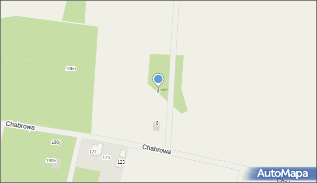 Powązki, Szafirowa, 6, mapa Powązki