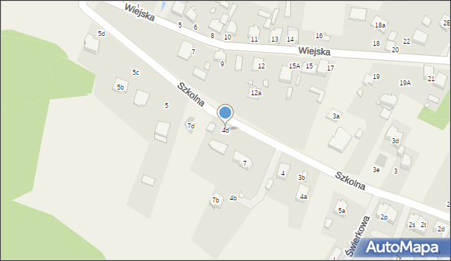 Preczów, Szkolna, 4d, mapa Preczów