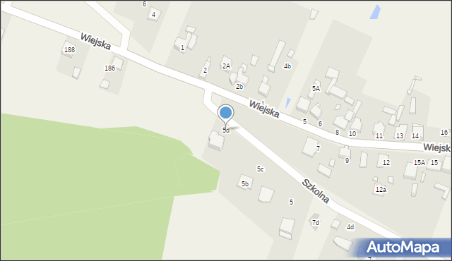 Preczów, Szkolna, 5d, mapa Preczów