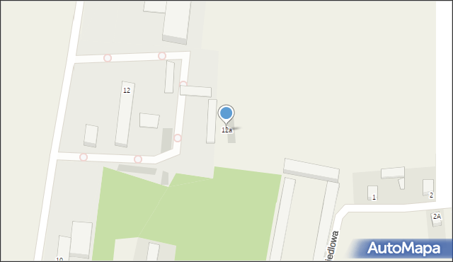 Promnik, Szkolna, 12a, mapa Promnik