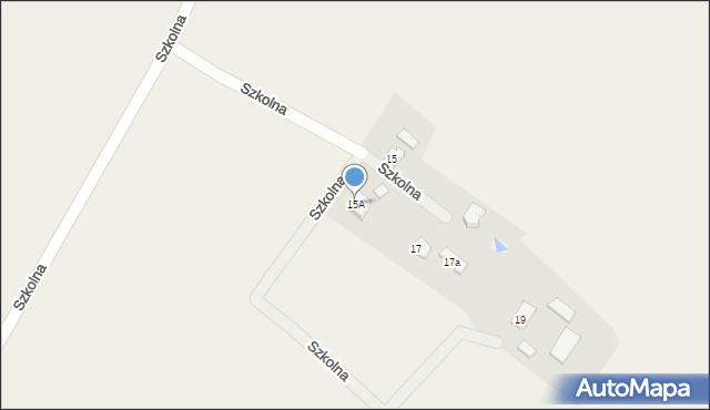 Pruchna, Szkolna, 15A, mapa Pruchna