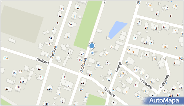 Pruszków, Szpitalna, 18, mapa Pruszków