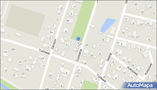 Pruszków, Szpitalna, 19, mapa Pruszków