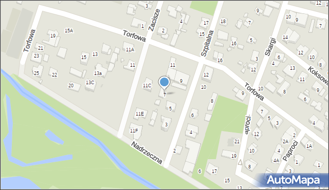 Pruszków, Szpitalna, 7, mapa Pruszków