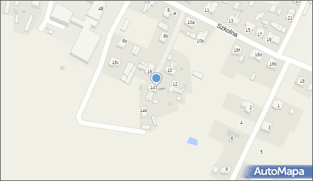 Przechlewo, Szkolna, 14a, mapa Przechlewo