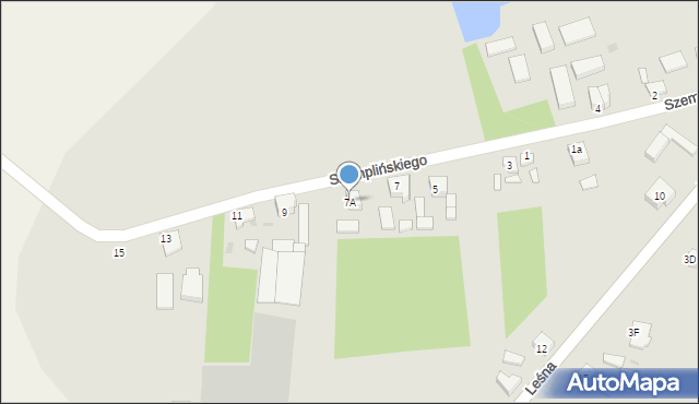Przedecz, Szemplińskiego Leona, 7A, mapa Przedecz