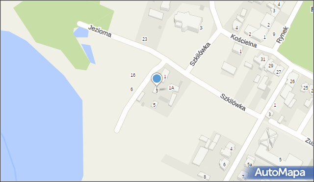Przerośl, Szkilówka, 3, mapa Przerośl