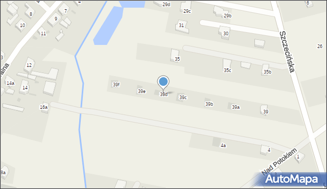 Przęsocin, Szczecińska, 39d, mapa Przęsocin